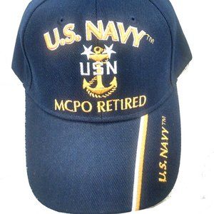 U.S. Navy Master Chief Petty Officer  Retired Hat